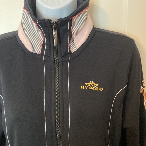 HV Polo Society Black Zipup - Picture 3 of 9